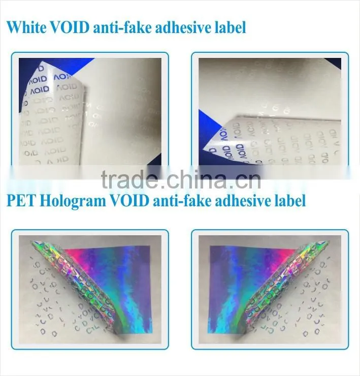 hot sale Eco-friendly Self adhesive easy to scratch off stickers, peelable sticky label in Lidun brand