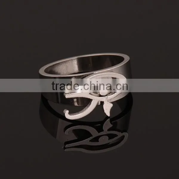 New Design Beautiful Eyes Stainless Steel Ring