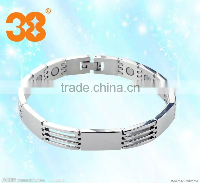Magnet ball gold filled bangles +fashionable steel bangle