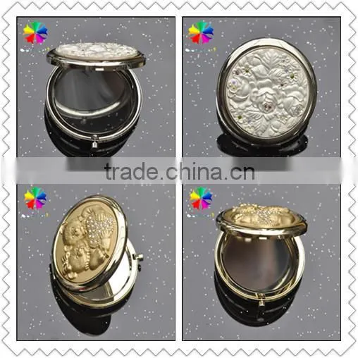 metal make up mirror, tinplate mirror, fashion light makeup mirror