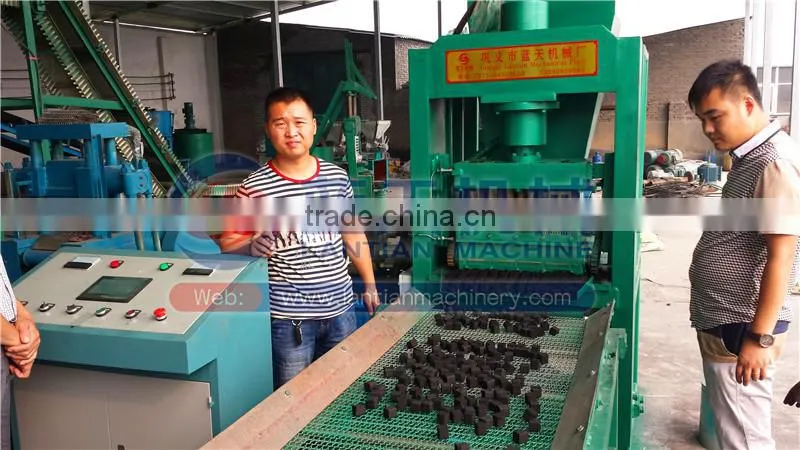Good quality factory sale silver charcoal making machine