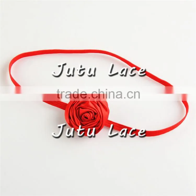 High quality artificial christmas flower head wraps, Small flower headband