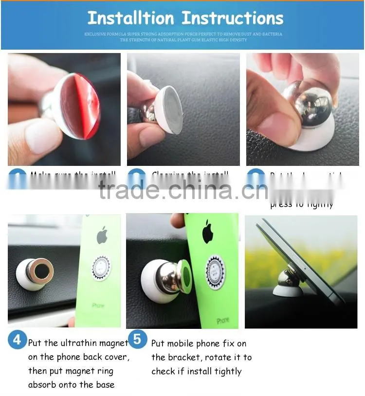 China Best Seller for Smart Mobile Phone Car Holder, Car Magnet Holder for iPhone
