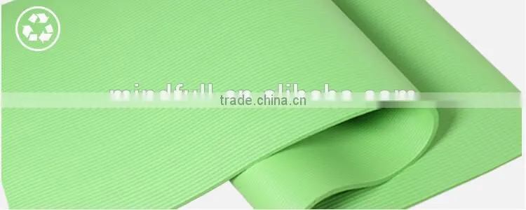 Wholesale Cheap Custom Print Anti-slip NBR PVC Eco Yoga Mat