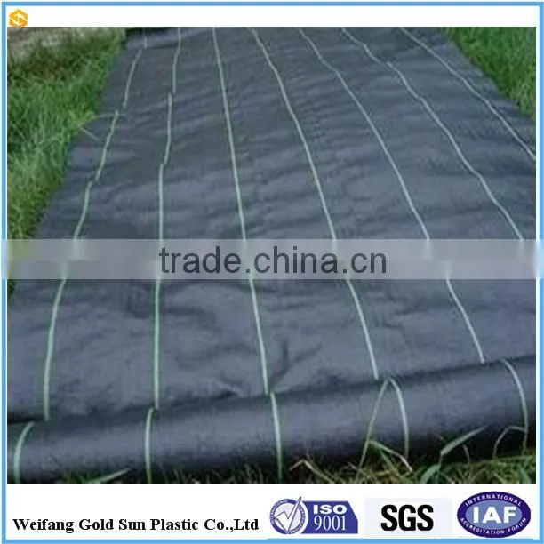 black ground cover/pp woven wed mat /weed barrier mat/weed control fabric