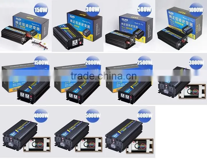 high efficient off grid pure sine wave power solar inverter kit 3kw