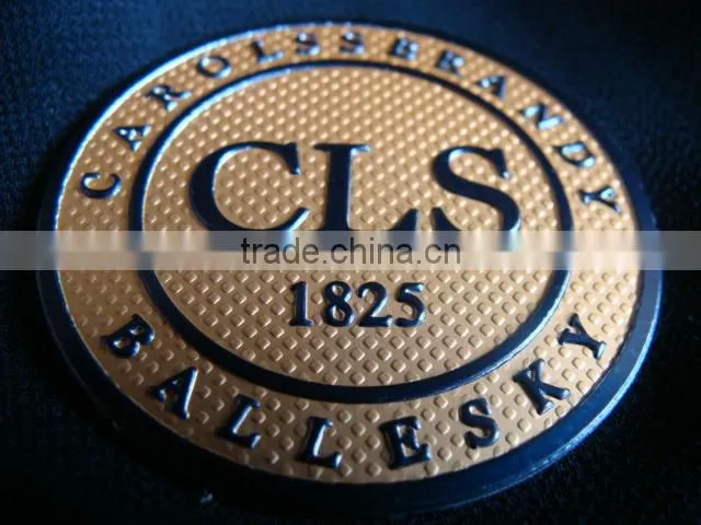 High quality custom made metal logo charms