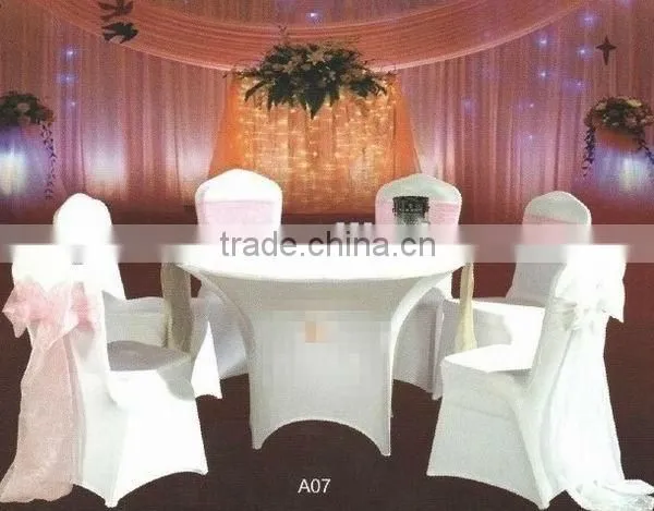 hot sale popular cheap spandex wedding chair cover for dining room chair