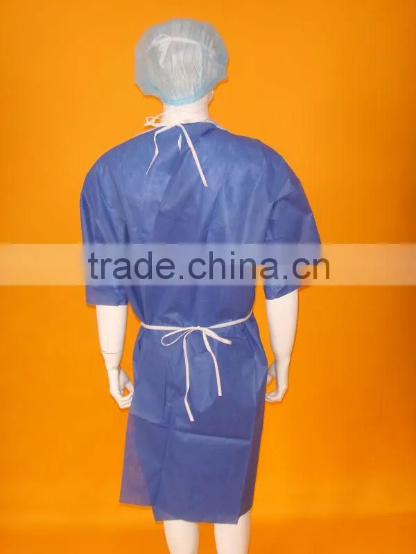 Hospital fabric to patient maternity hospital gown