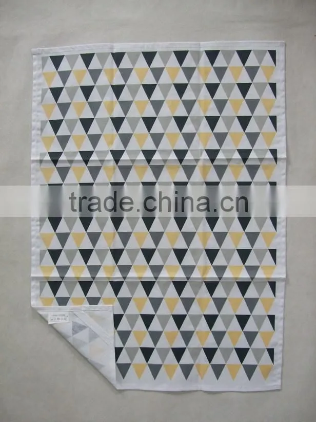 pigment printing cotton canvas tea towel kitchen tea towel softextile home textile wholesale alibaba free sample