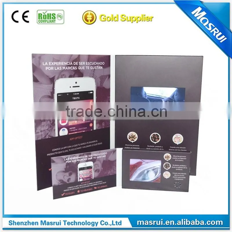 video greeting card pcba tft lcd module 2.4" to 10inch