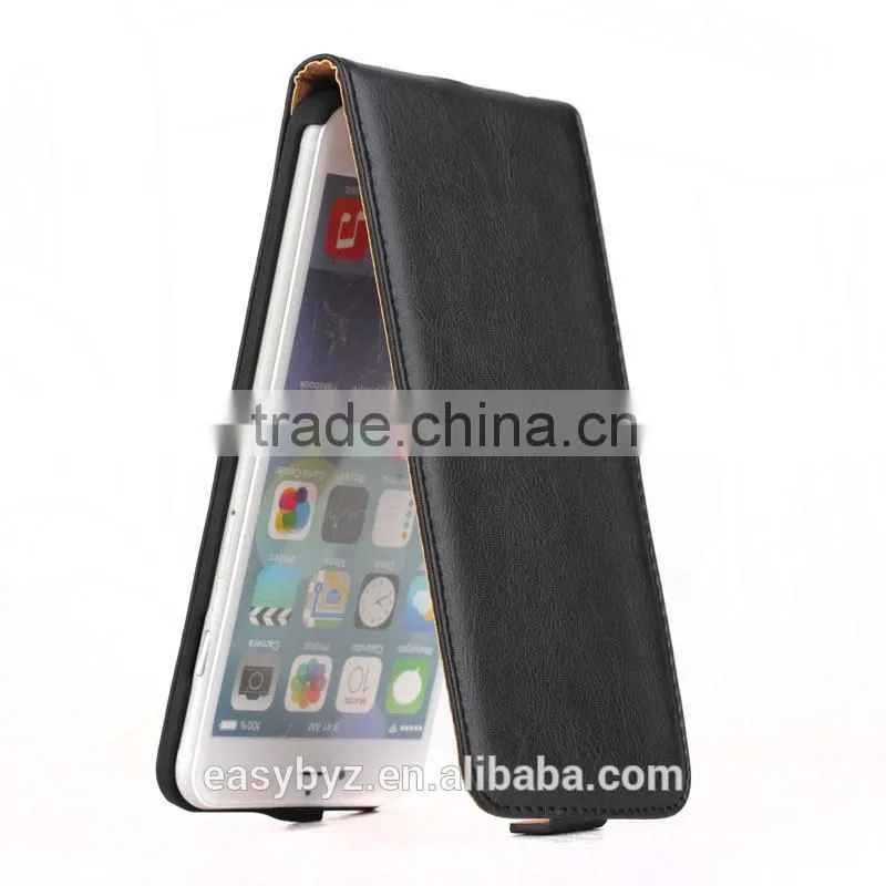 Real Genuine Leather Flip Wallet Slim Case Cover For iPhone 6 Plus