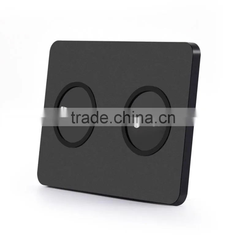 2015 new For samsung two-seater wireless charger pad for iphone two-seater qi wireless charger