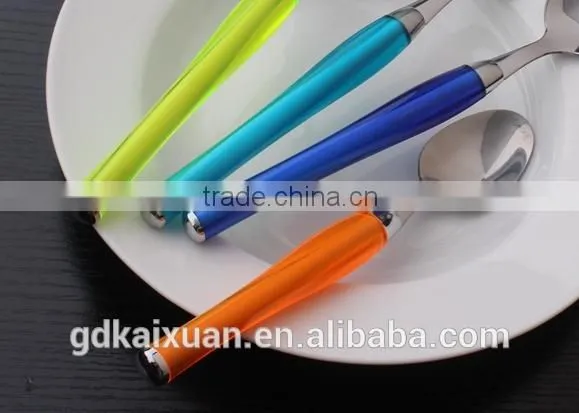 PS Plastic Handle Stainless Steel Cutlery