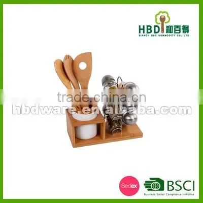 Spice jar with utensil holder wholesale
