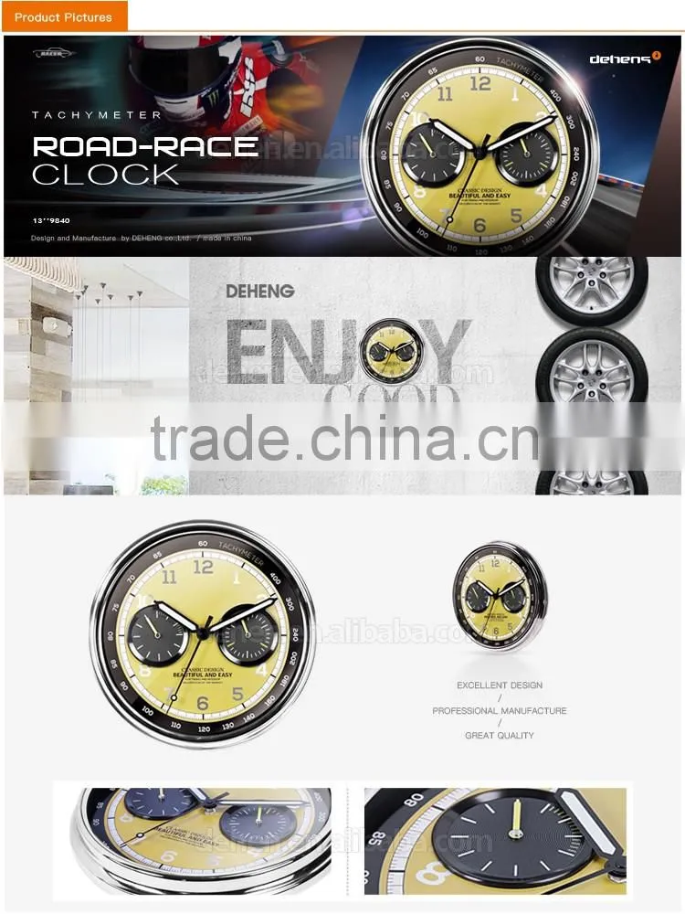 13-inch Road race watch clock for promotion clock