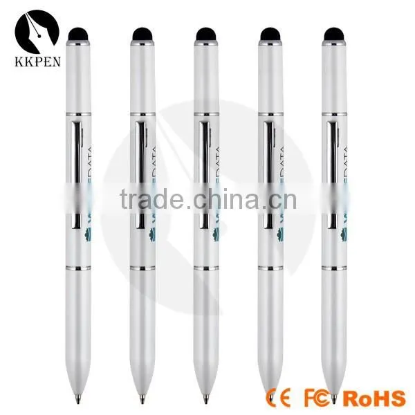 KKPEN 2 in 1 ball pen with retractable stylus for smart phones