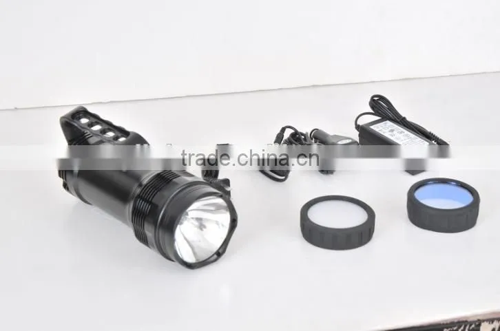 55W HID Professional Diving Equipment Magnetic Switch Diving Flashlight