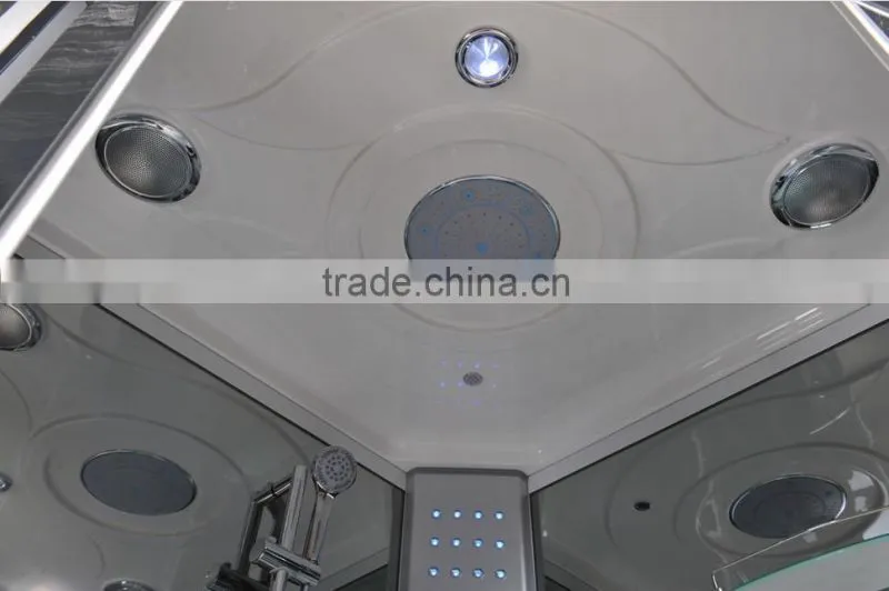 2016 new hot design Free Standing Tempered Safety Glass Complete Shower Box