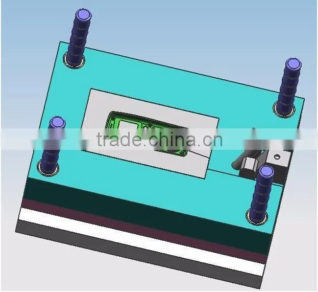 mobile phone housing injection mould mobile phone spare parts plastic injection mold making for Motorola nextel