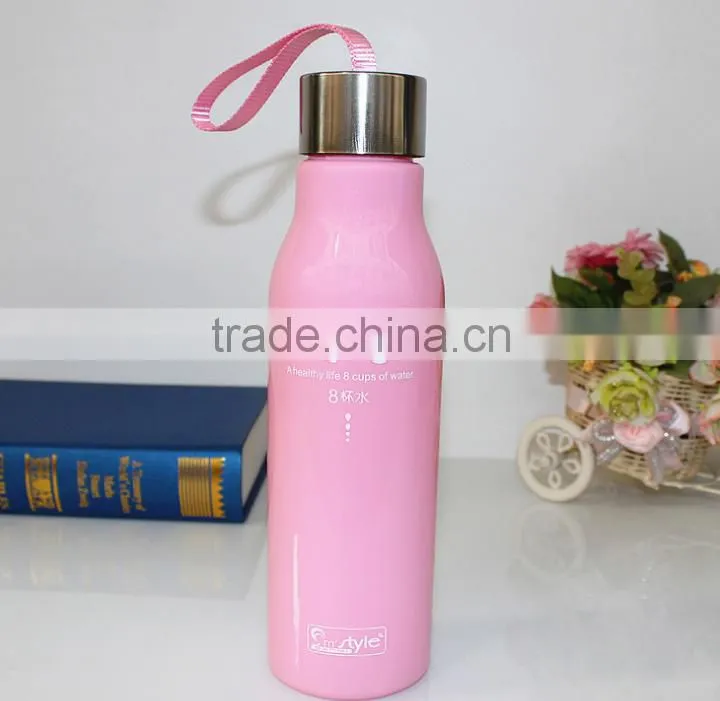 new product fruit infuser sports joyshaker drink bottle with straws