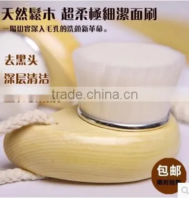 electric facial cleanser 2pcs Facial Cleanser Exfoliate Brush Facial Skin Care Tool pore cleaner