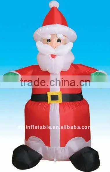 inflatable christmas santa