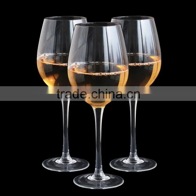 Mouth blow giant wine glass champagne glass vase crystal