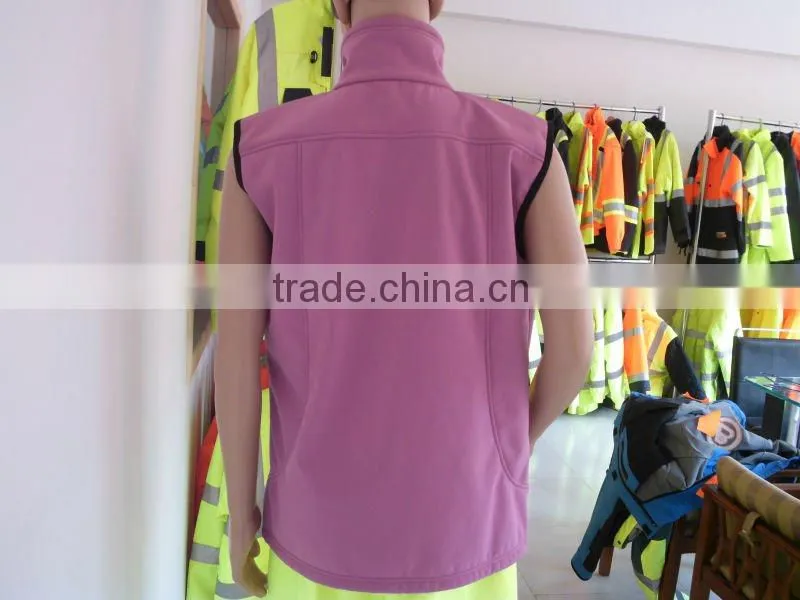 TOP SALE Fashion Women's bodywarmer softshell vest winter women softshell vest
