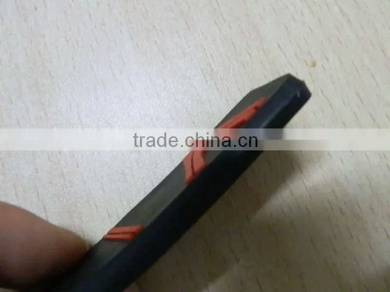 truck gifts rubber key holder with 3.5cm metal ring