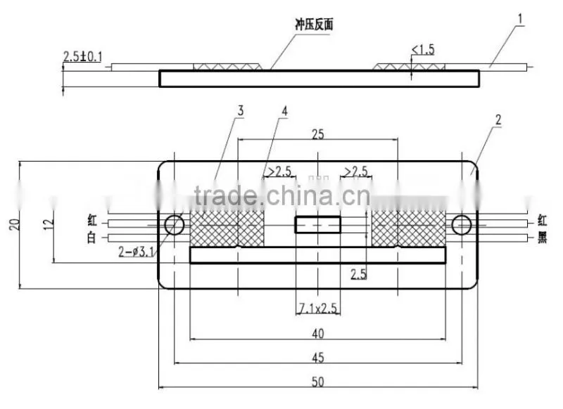luggage scale load cell