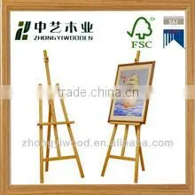 hot selling FSC&SA8000 custom handmade wooden mini display easels