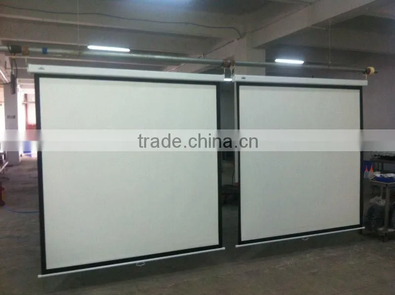 Manual Projection screen/ Manual self-lock projector screen