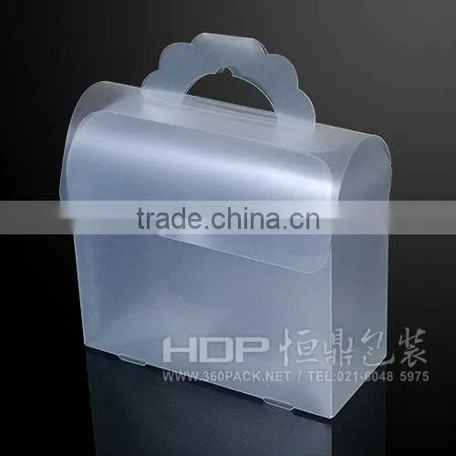 house shape gift box&clear gift box