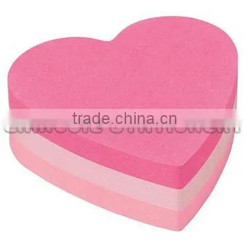 Die-Cut of Flower Sticky note pad