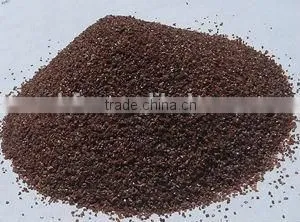 brown aluminium oxide powder