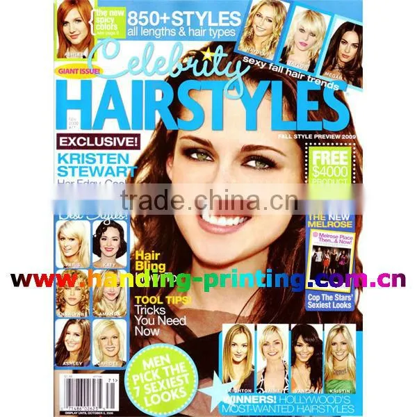Professional Colorful Designed Low Cost Magazine Printing