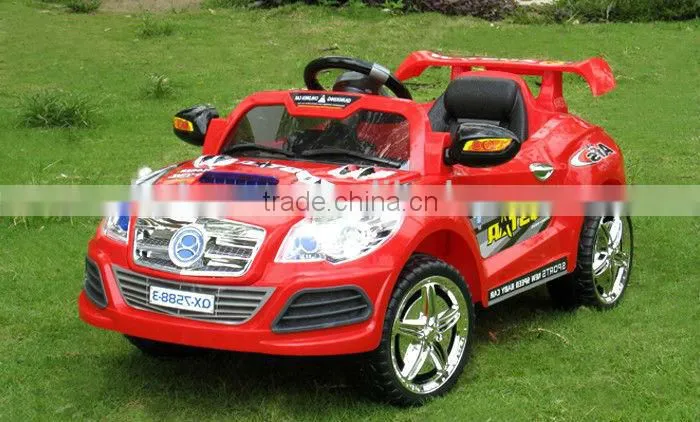 Hot sell kids' ride on cars with the parent control remote big rc cars