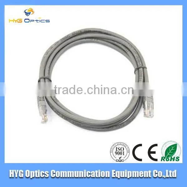 UTP CAT6 24AWG Copper RoHS PVC Jacket Fluke Test UL List 2m patch lead