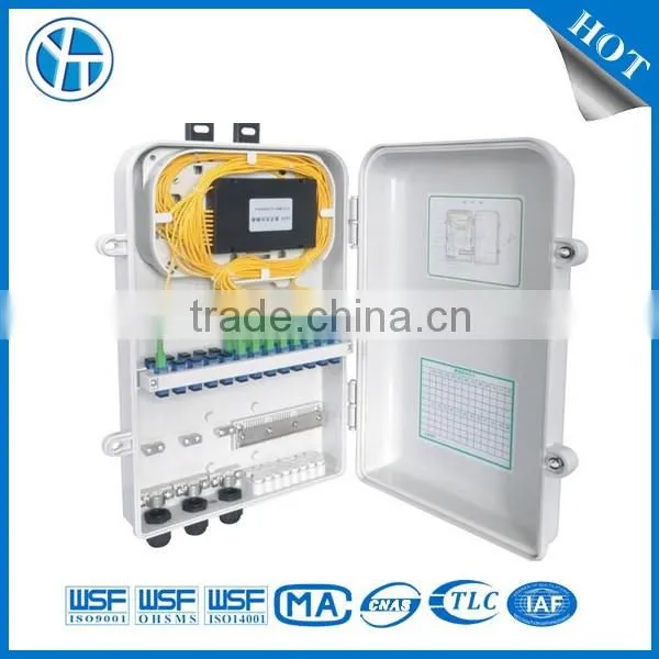 High quality ABS box 1X32 optic fiber splitter of PLC types fiber optic splitter 1x32