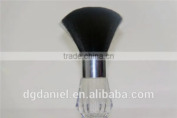 Goat hair Kabuki brush,Plastic base refillable body powder brush ,Large foundation brush