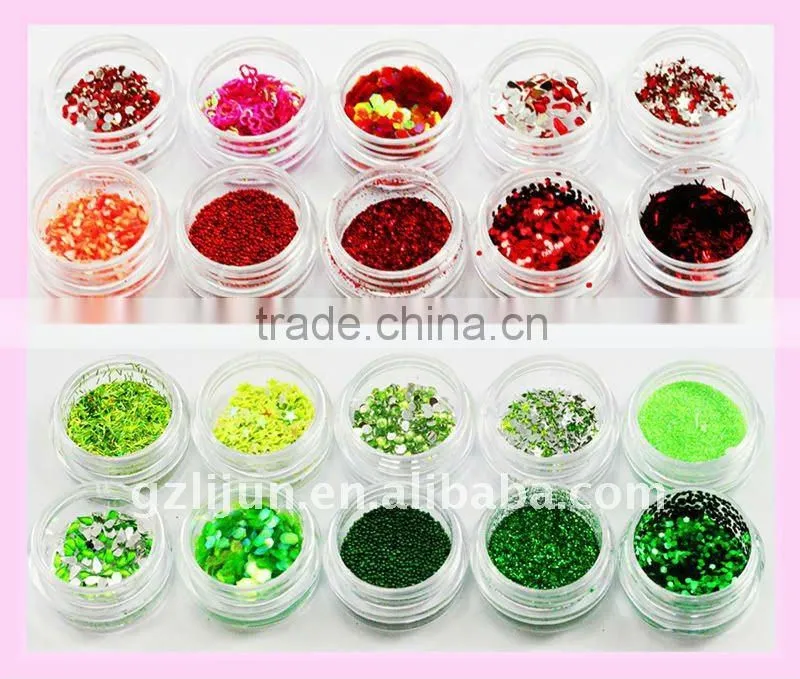glitter powder , nail art fine powder