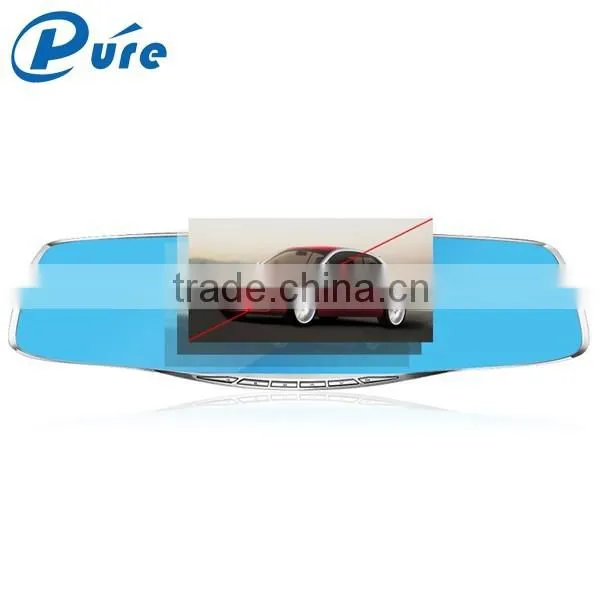Dual Lens Rear View Mirror Recorder Dual Lens Vehicle Car Camera DVR Video Recorder G-Sensor Car Camera FHD Recorder