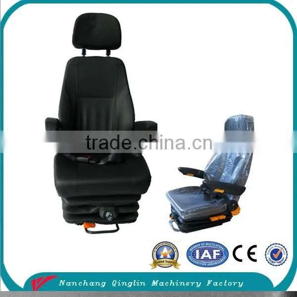PVC high back adjustable air suspension truck seat(YQ30)