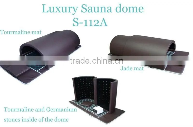 3 zone luxury germanium stone sauna dome ,slimming machine