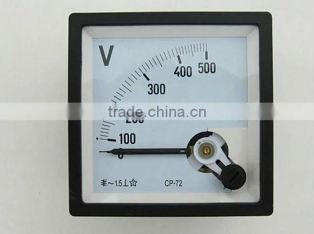 Square Type Moving Coil KW Power Panel Meter