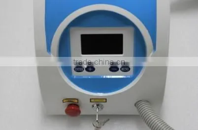 high quality nd yag laser tattoo Machine by nd yag q-switch machine for hair removal