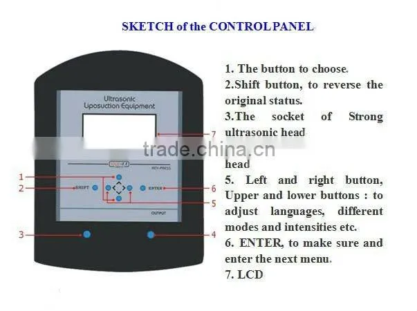 ultra shape cellulite removal body massage kavitation slimming machine F006