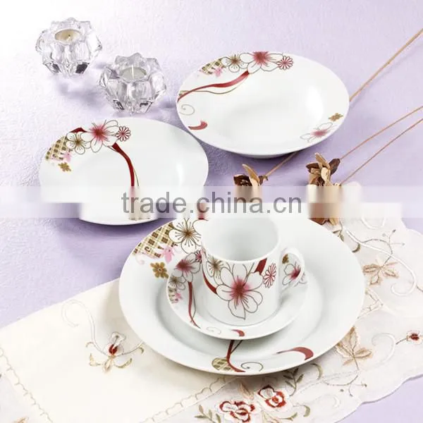 2016 hot sale restaurant dinner set custom ,ceramicdinnerware ,corelle dinnerware