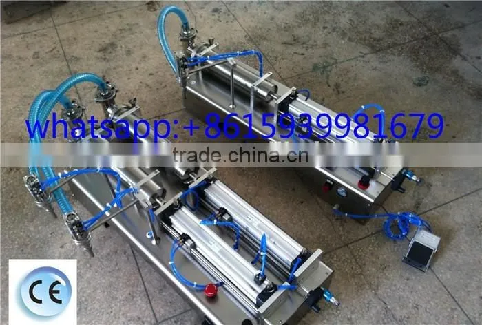 Semi-automatic single dispenser peanut butter filling machine